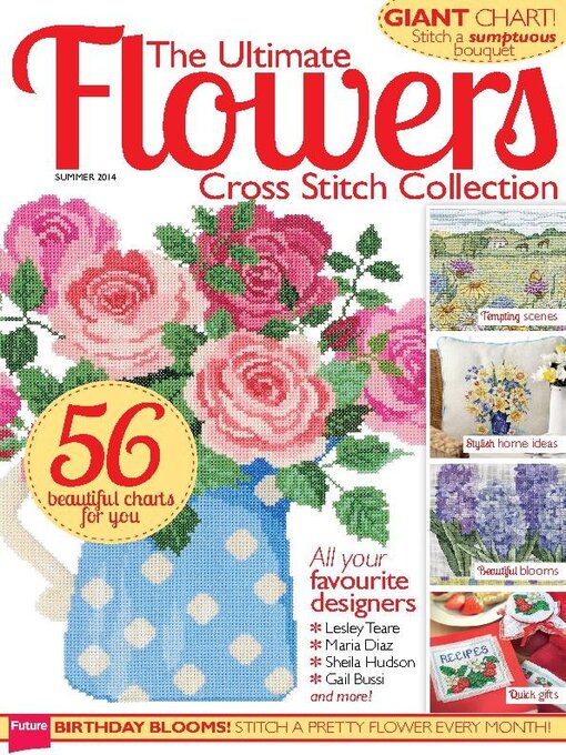 Title details for The Ultimate Flowers Cross Stitch Collection by Future Publishing Ltd - Available